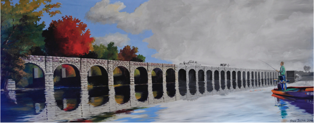 Art Along a Historic Waterway: Murals of the Erie Canal in Cayuga County